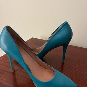 Elegant Blue Women's Heels